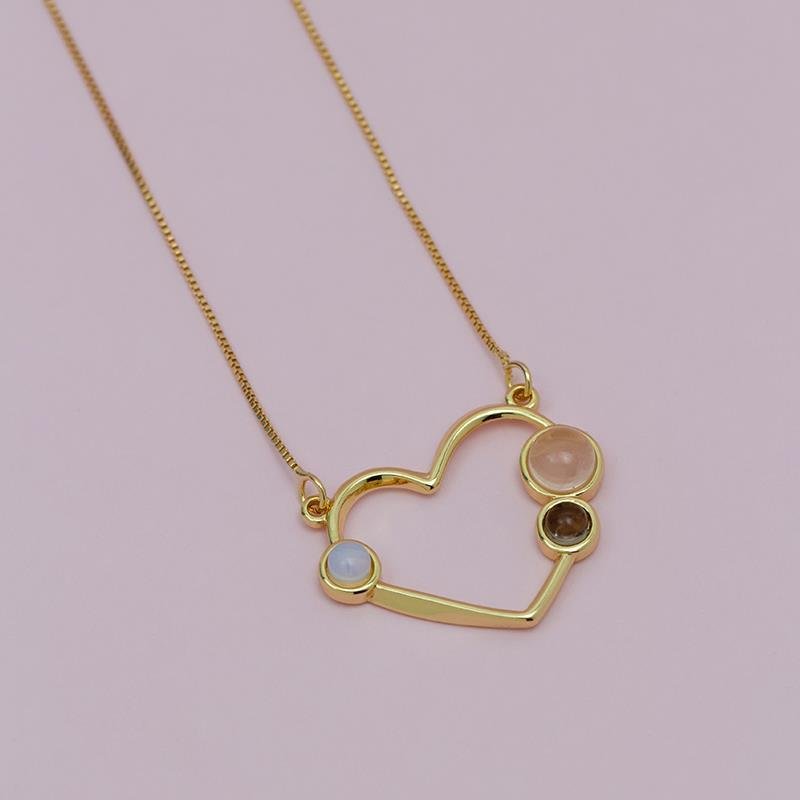 PINGENTE FOLHEADO A OURO