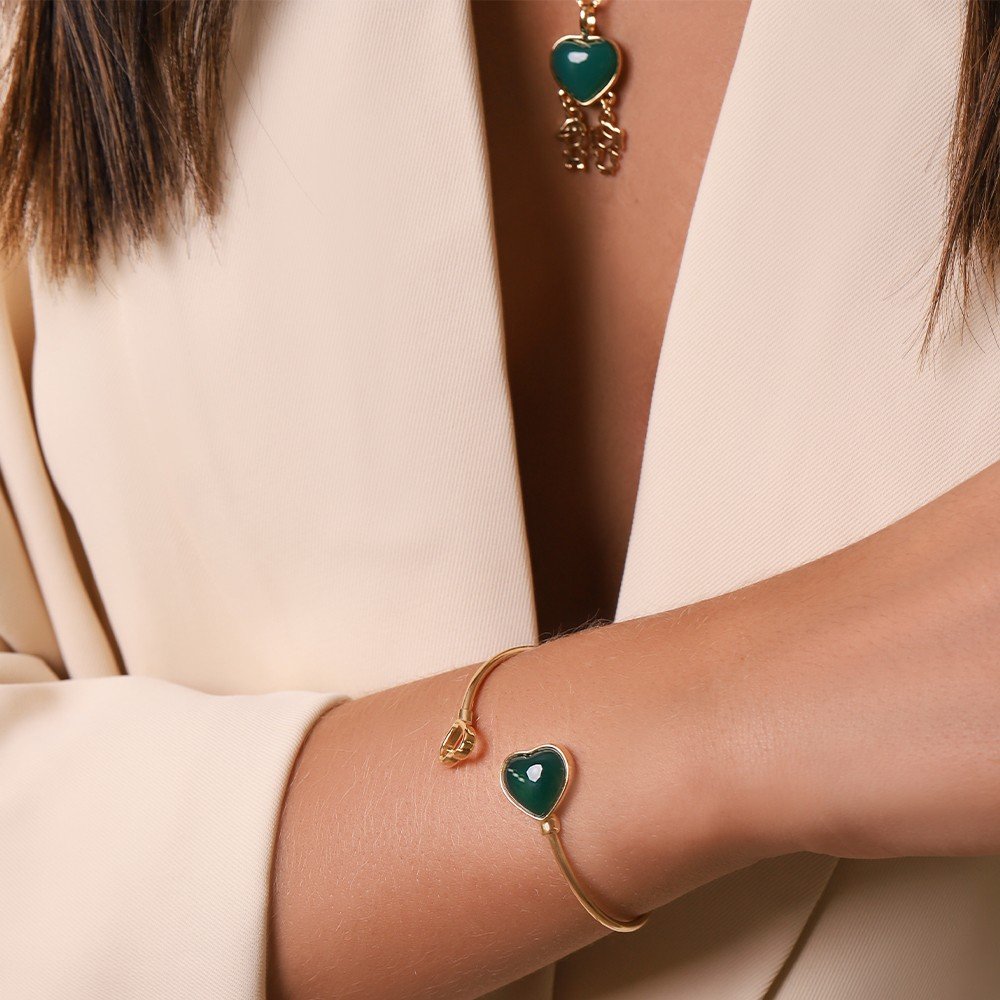 PULSEIRA FOLHEADO A OURO