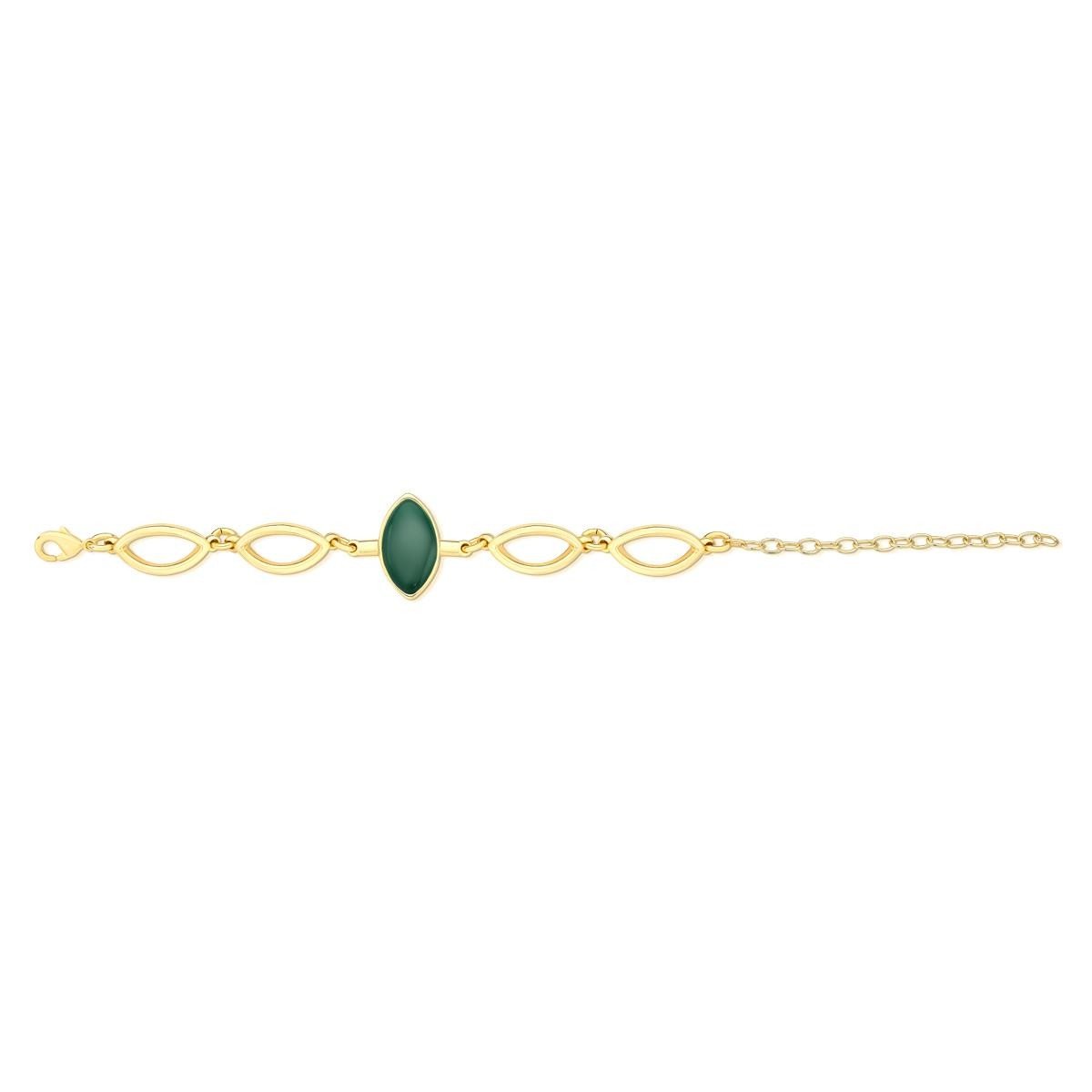 PULSEIRA FOLHEADO A OURO