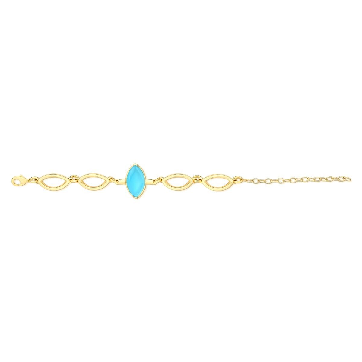 PULSEIRA FOLHEADO A OURO