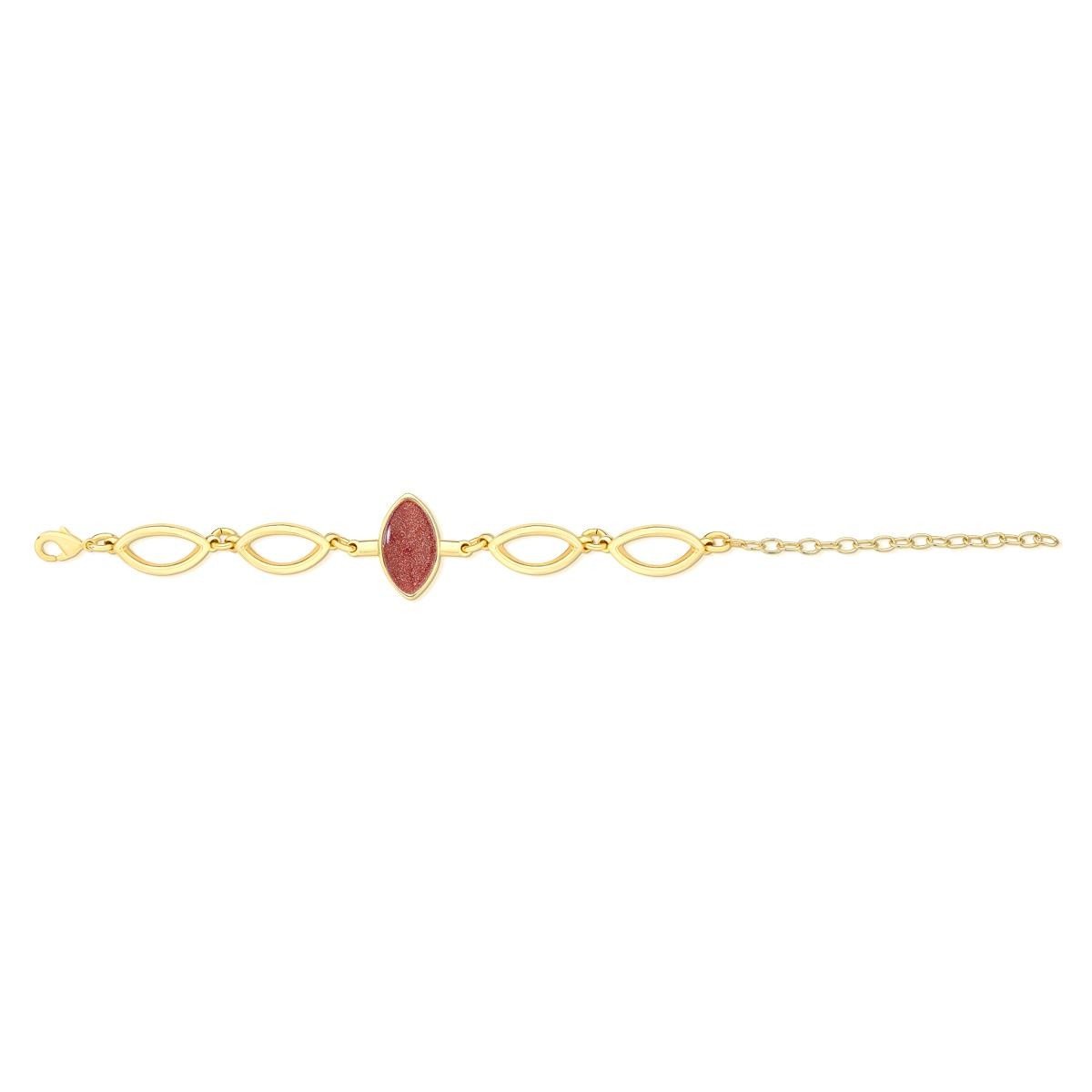 PULSEIRA FOLHEADO A OURO