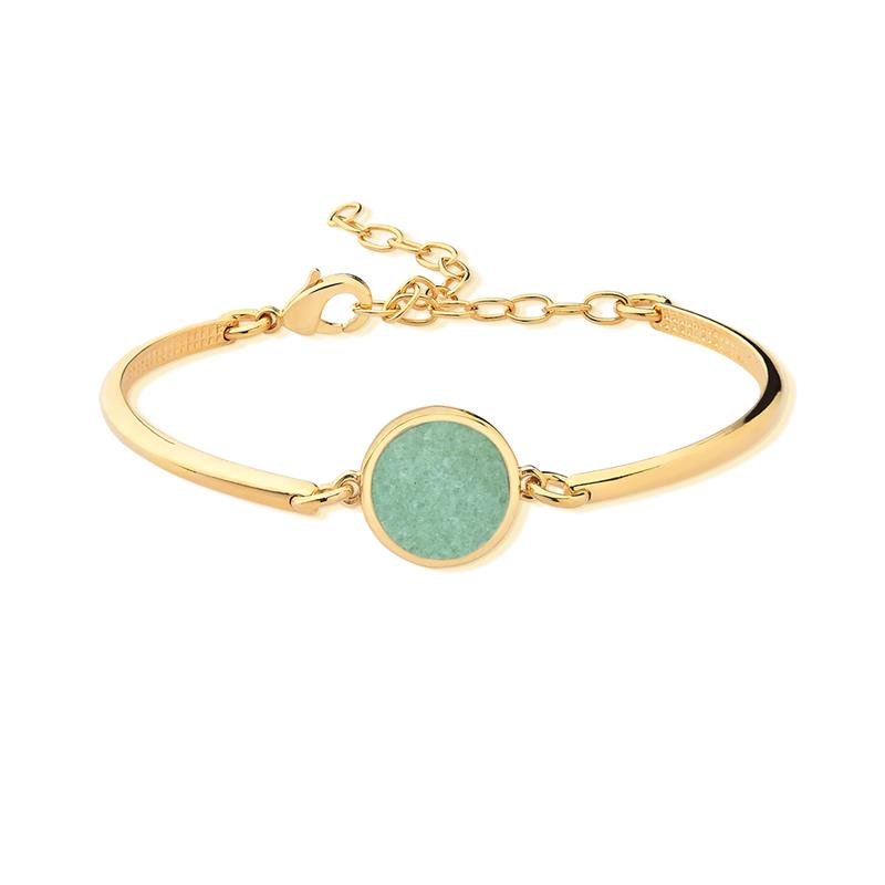 PULSEIRA FOLHEADO A OURO