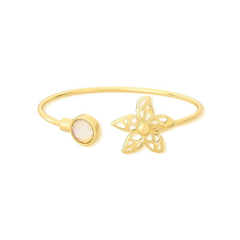 PULSEIRA FOLHEADO A OURO