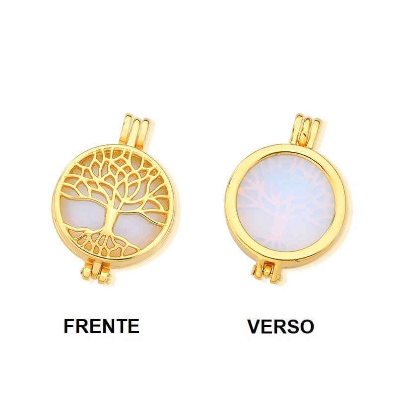 COMBO RELICÁRIO FOLHEADO A OURO