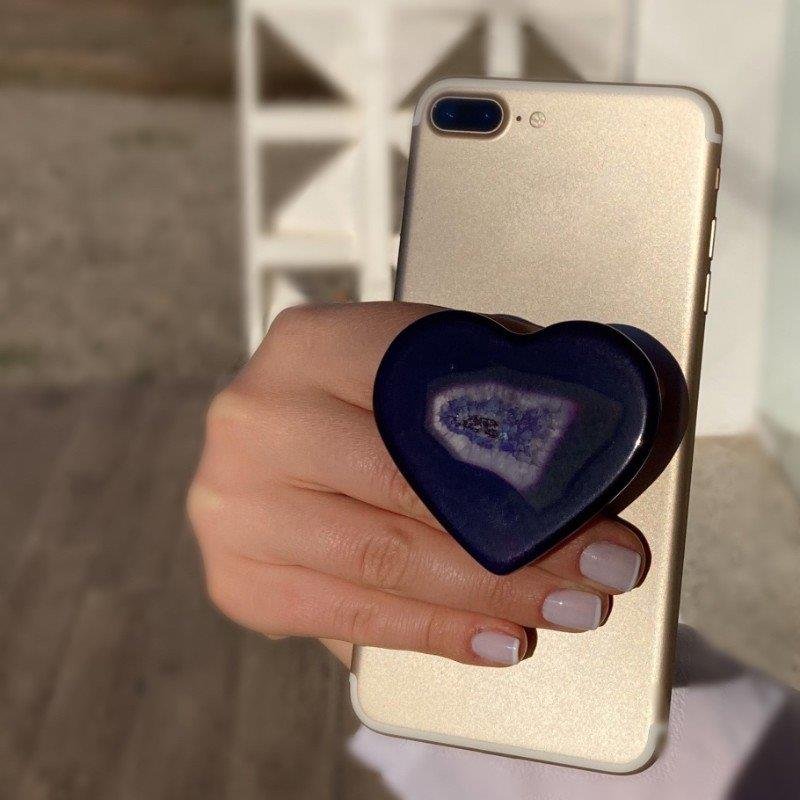 SUPORTE DE CELULAR DE CORAÇÃO