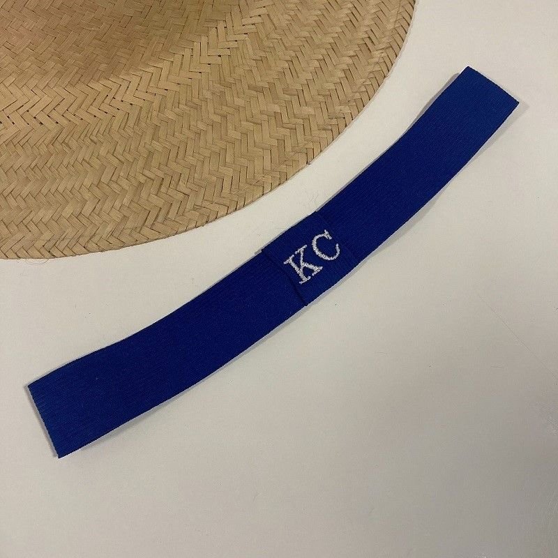 FAIXA AZUL PARA CHAPÉU